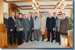 Встреча с участием председателя Государственного комитета РФ по физической культуре и спорту Вячеслава Фетисова